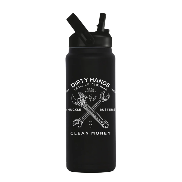 THE OUTLAW 32OZ STRAW LID - BLK